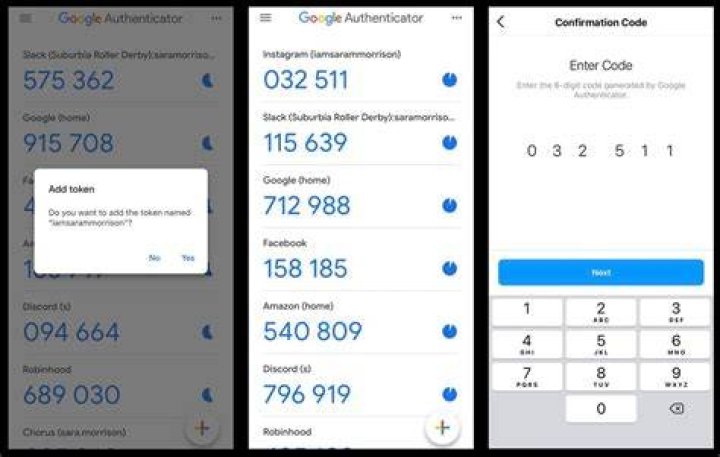 How does the Authenticator app work for Instagram?
